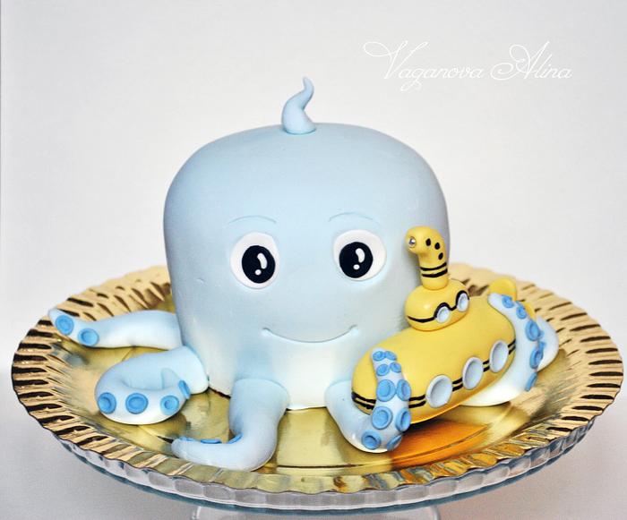 octopus cake