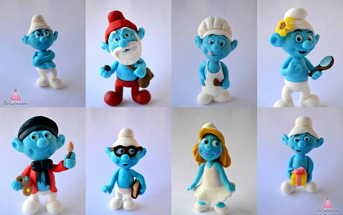 Smurfs toppers
