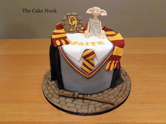 Harry Potter Cake with Dobby. 