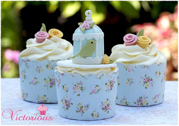 Birdcage Cupcakes