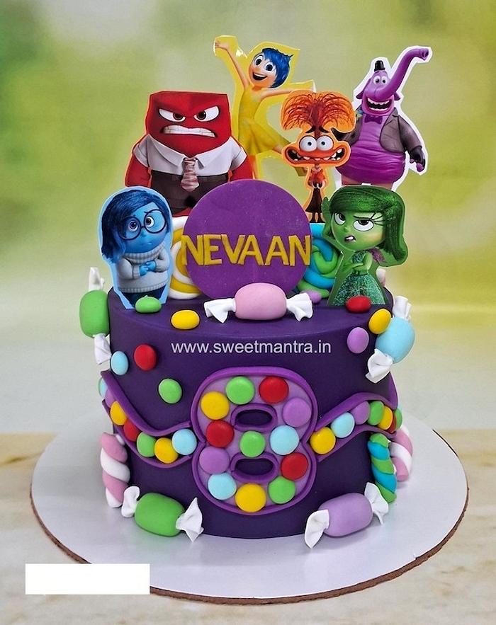 Inside Out cake