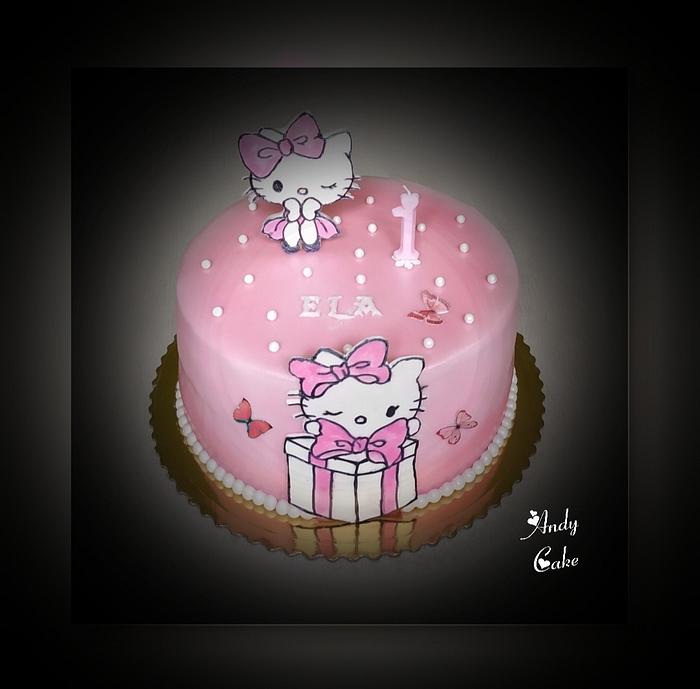 Kitty's Head Cake Hello Kitty Cake, A Customize Hello Kitty cake