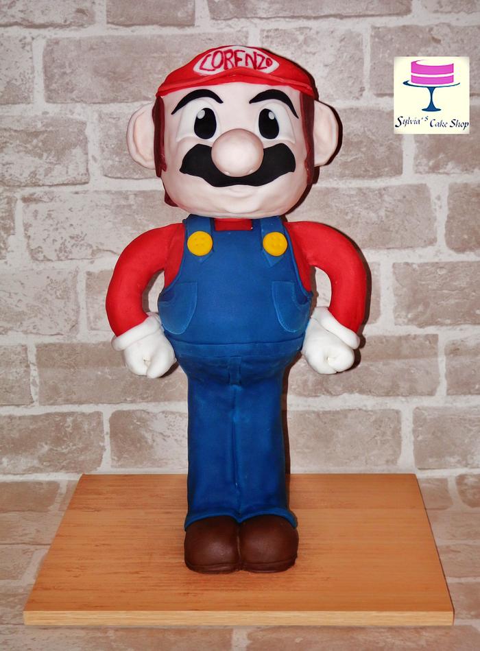 3D Super Mario cake