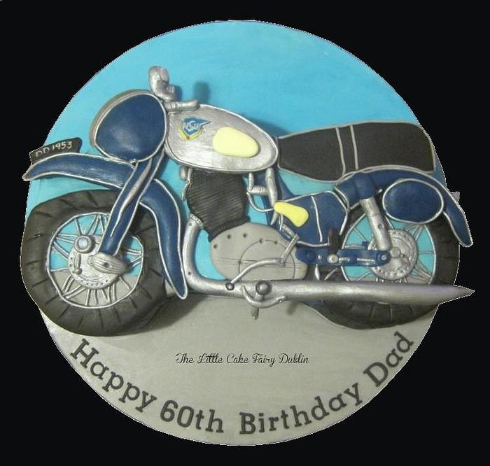 Classic NSU Motorcycle cake