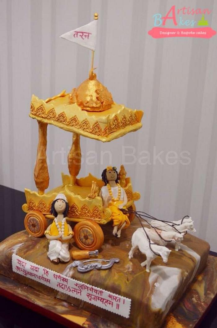 Mahabharat cake