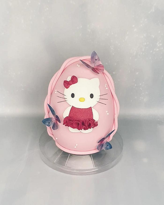 Hello kitty chocolate Easter egg 