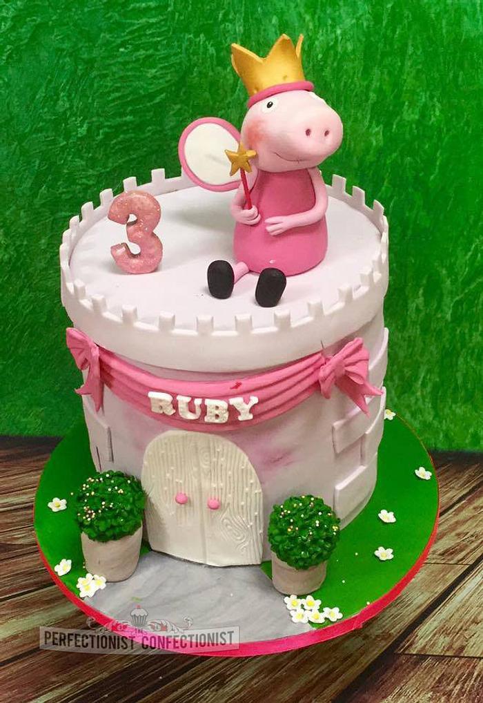 Ruby - Peppa Pig Birthday Cake