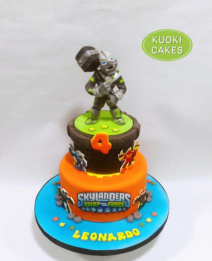 Skylanders cake 