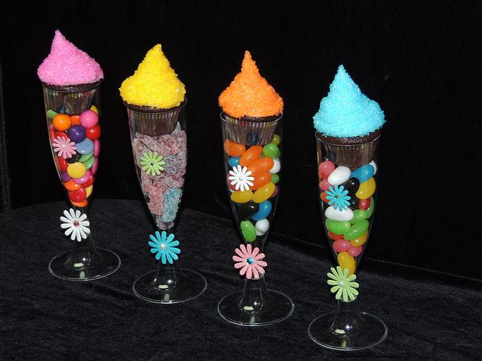 Mini Cupcake & Candy Party Cups