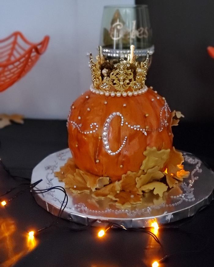 Princess Pumpkin Cake