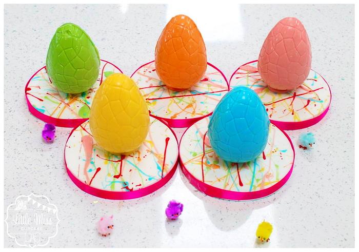 Bright and Bold Easter Eggs