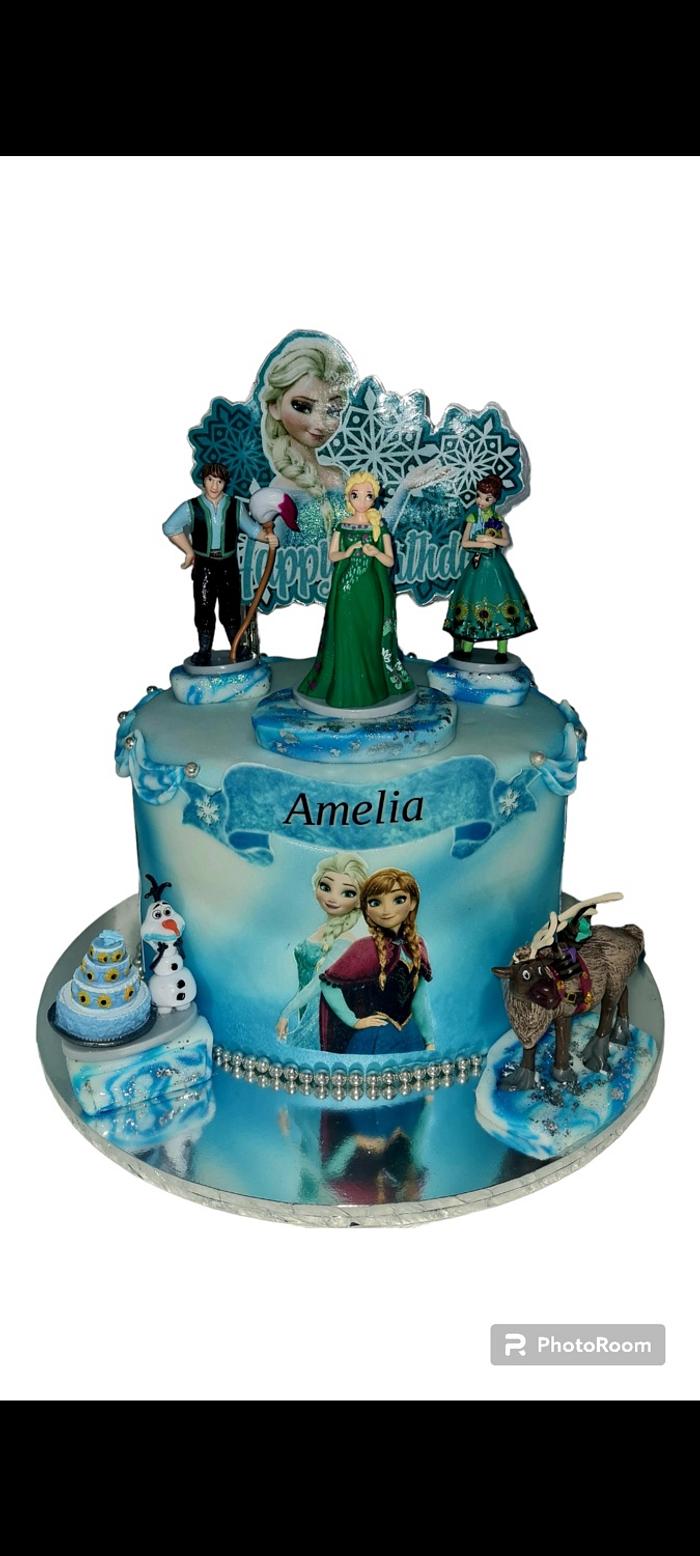 Frozen cake