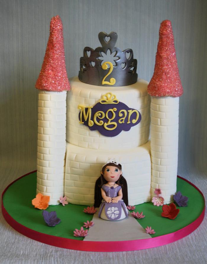 Megans Princess Sofia Castle cake!