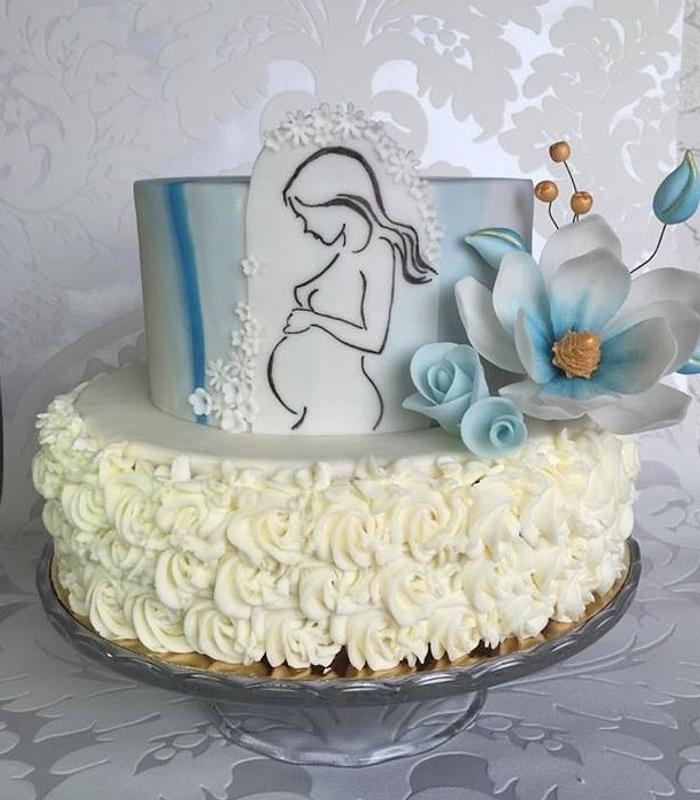 Maternity Leave Decorated Cake By Frufi CakesDecor