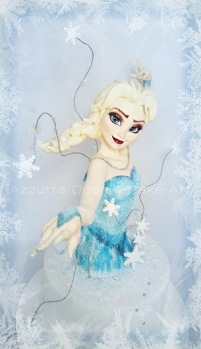 Elsa Frozen Cake❤
