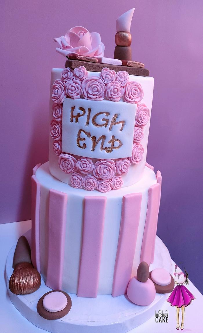 Make up cake by lolodeliciouscake