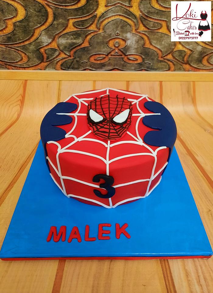 "Spiderman cake"