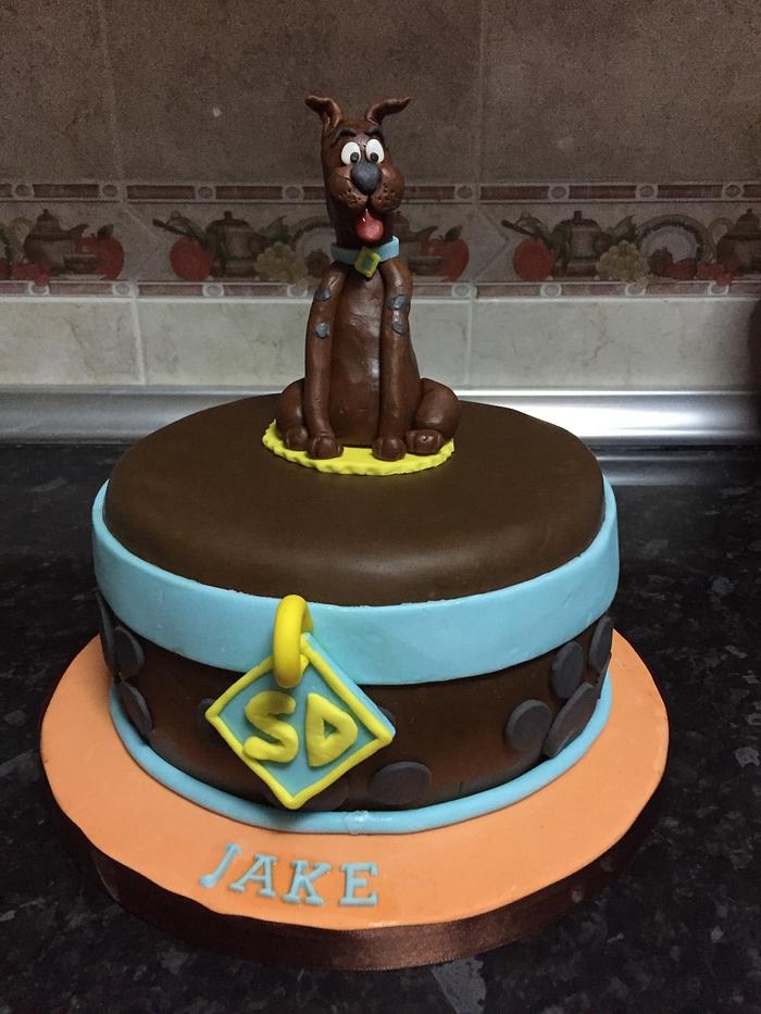 Scooby doo cake