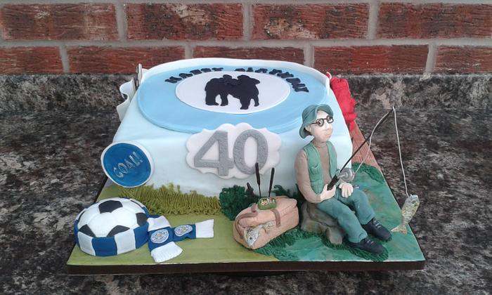 Hobbies and interests cake 