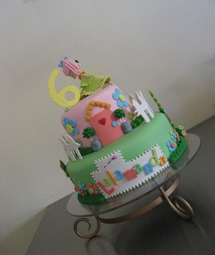 Lalaloopsy Birthday Cake