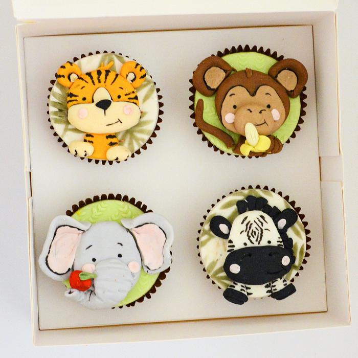 Jungle Safari Cupcakes