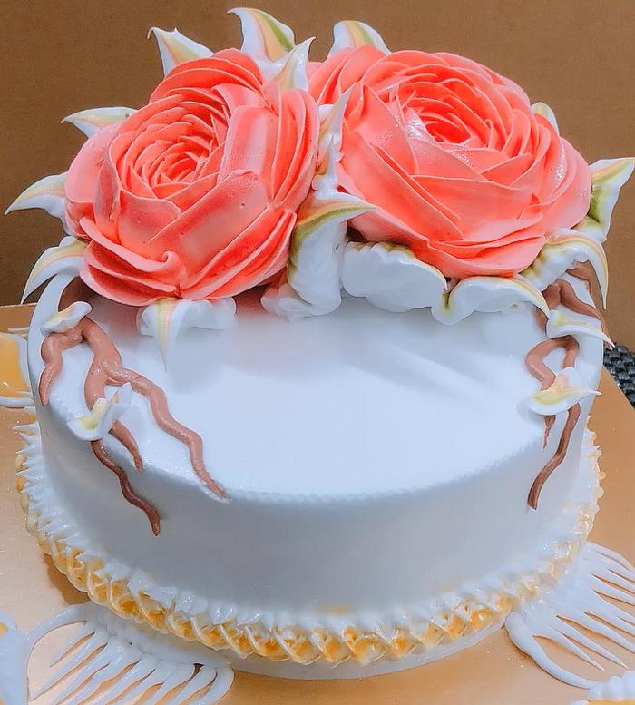Roses Cake 