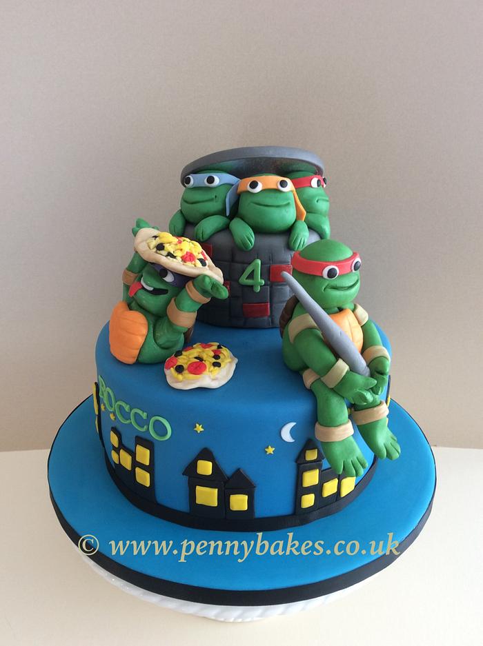 TMNT cake