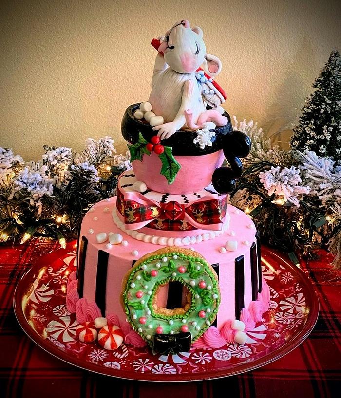 Grimm the Mouse Christmas Cake