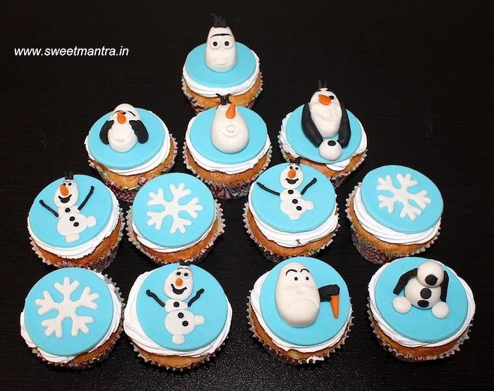 Frozen cupcakes