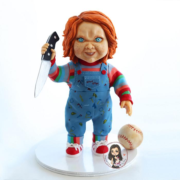 Chucky doll cake - inspired Cakes by Amy 