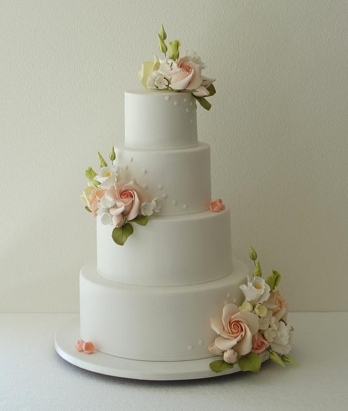 Romance Wedding Cake