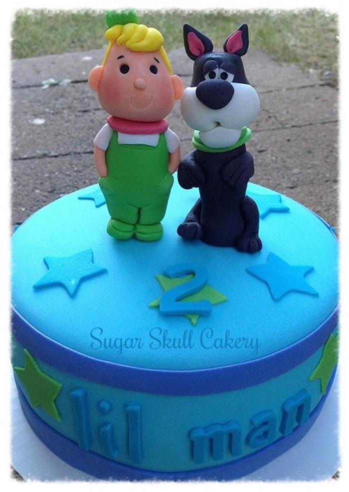 Elroy and Astro Jetson Cake