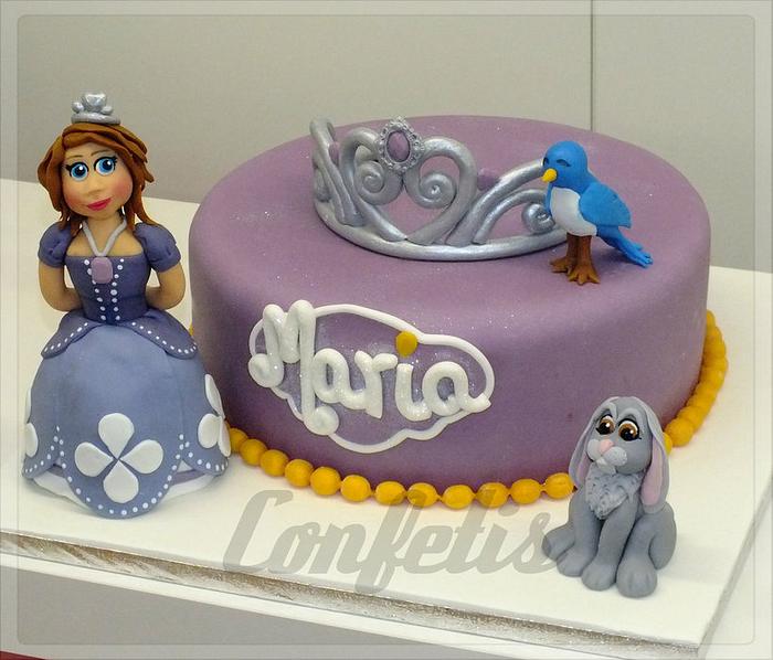 Bolo Princesa Sofia – Princess Sofia Cake