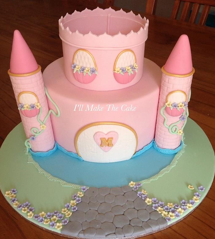 Princess castel cake ! 