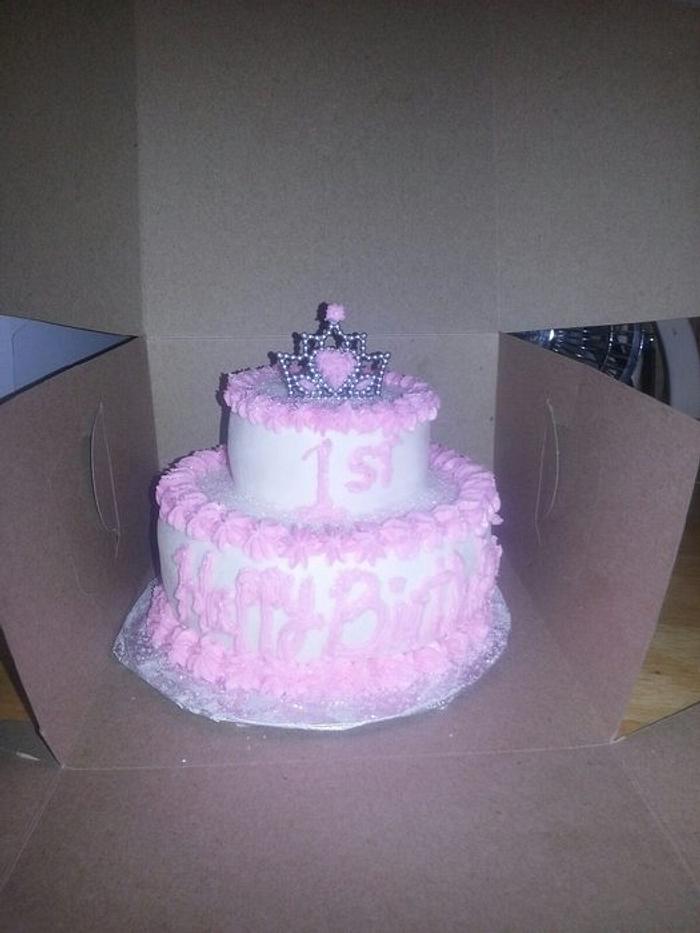 Princess smash cake