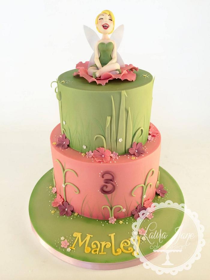 Tinkerbell cake