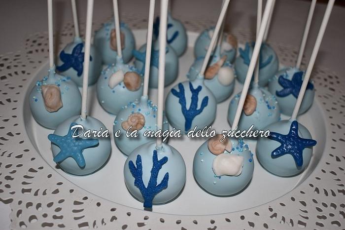 Sea cakepops