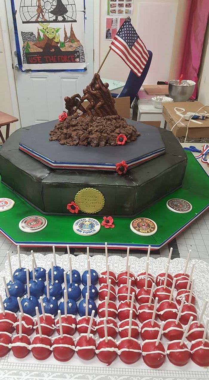 Sweet Cakes: Veteran's Day Cake