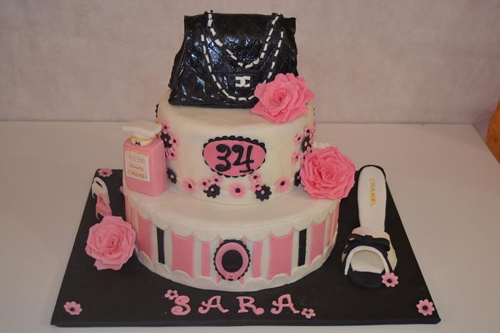 Chanel cake for Sara 