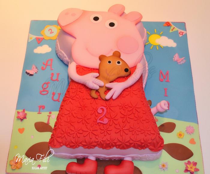 Peppa Pig cake ❤️❤️