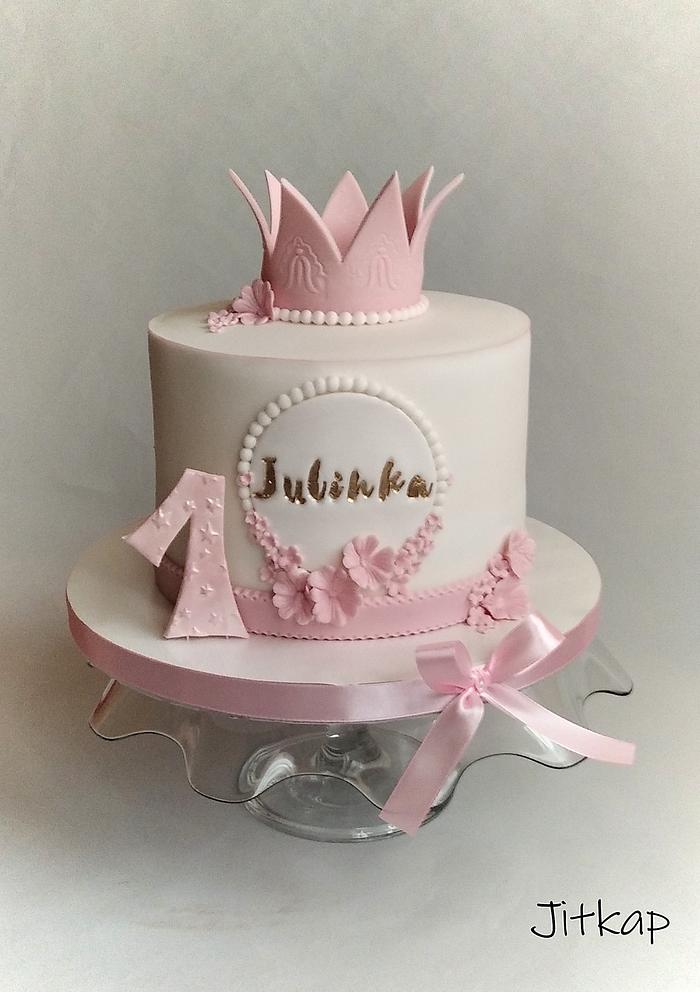 Baby birthday cake
