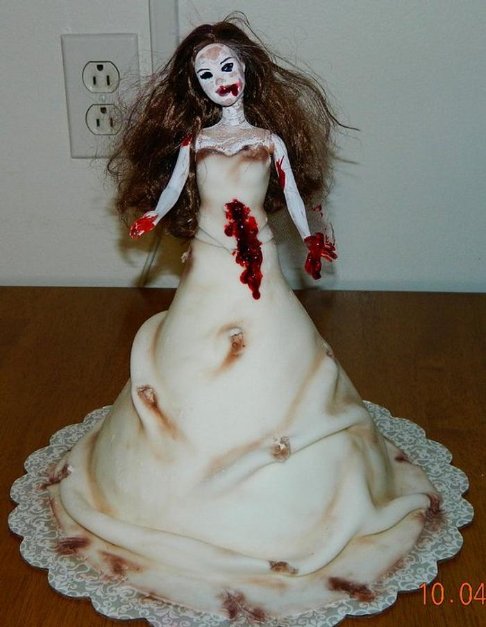 Zombie Bride Cake