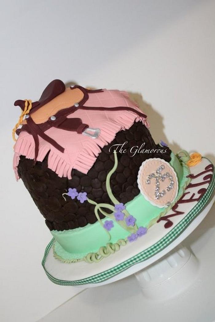 Horse Saddle cake