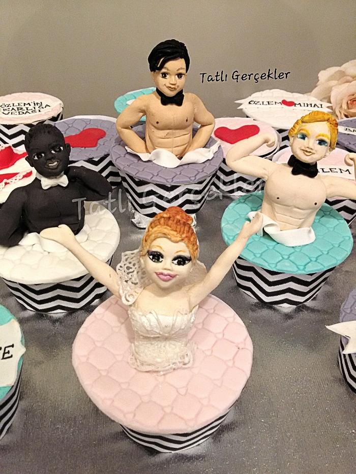 Bachelorette Party Cupcakes