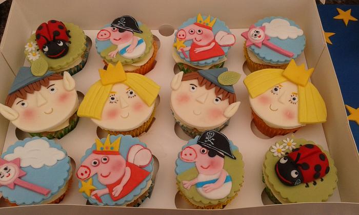 Peppa pig, Holly and Ben, and Mr Tumble too!