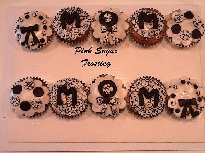 mothers day cupcakes