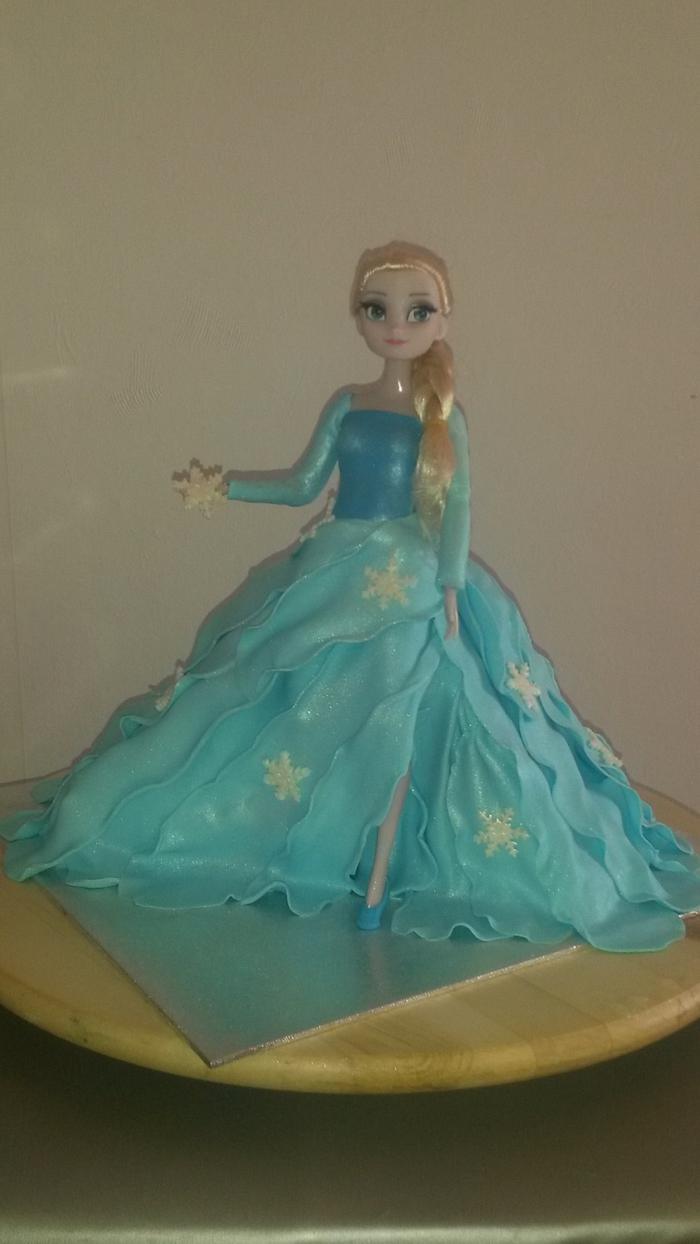 elsa cake