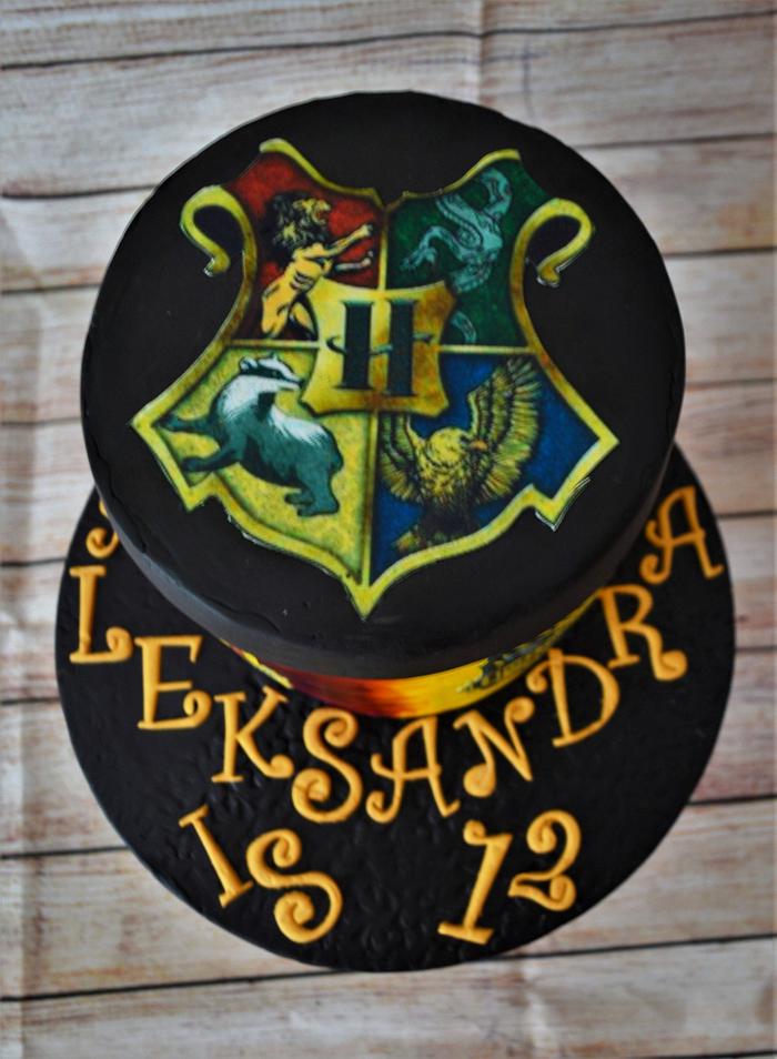 Harry Potter themed birthday cake