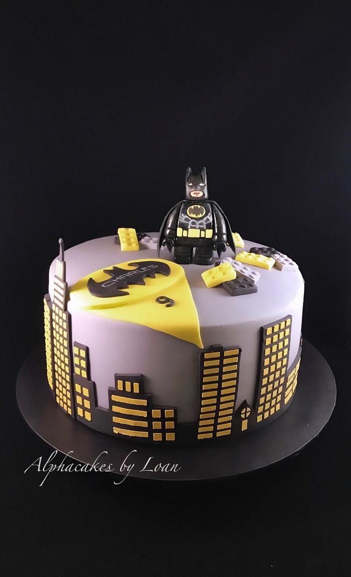Lego batman cake.