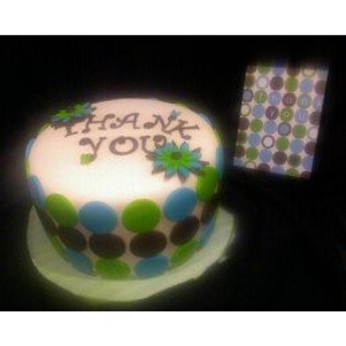 Thank you Cake